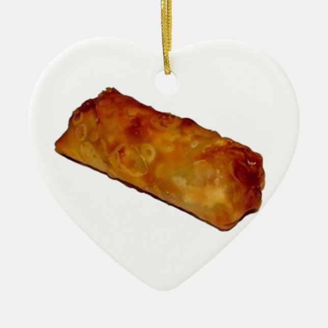 Eggroll Julgransprydnad Keramik (Framsidan)