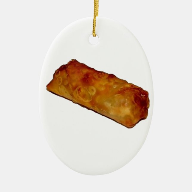 Eggroll Julgransprydnad Keramik (Framsidan)