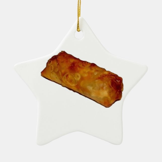 Eggroll Julgransprydnad Keramik (Framsidan)