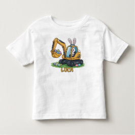 Eggs-Cavator Toddler Easter Egg T-Shirt