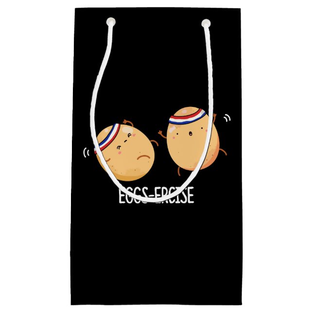 Eggs-ercise Funny Aerobic Eggs Pun Mörk BG (Framsidan)
