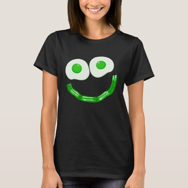 Eggs Ham Smile Face Brunch Breakfast Costume St Pa T Shirt (Framsida)