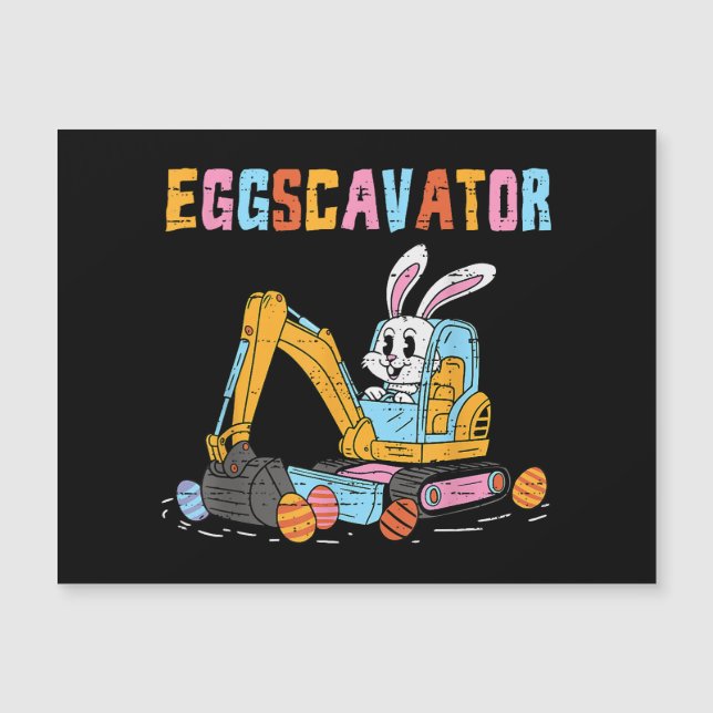 Eggscavator Påskägg Hunt Construction Lastbilar to (Framsida)