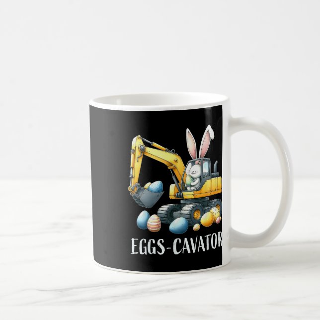 Eggscavator Påskägg Hunt Construction Lastbilar to Kaffemugg (Höger)