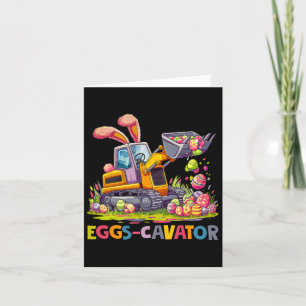 Eggscavator Påskägg Hunt Construction Lastbilar to Kort
