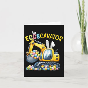 Eggscavator Påskägg Hunt Construction Lastbilar to Kort
