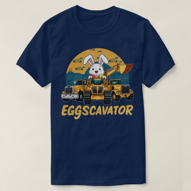 Eggscavator T Shirt (Design framsida)