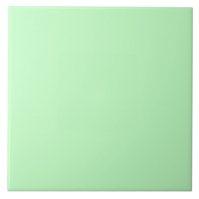 Eggshell Blue-Grönt Pastel Färg - bakgrund Kakelplatta (Framsidan)