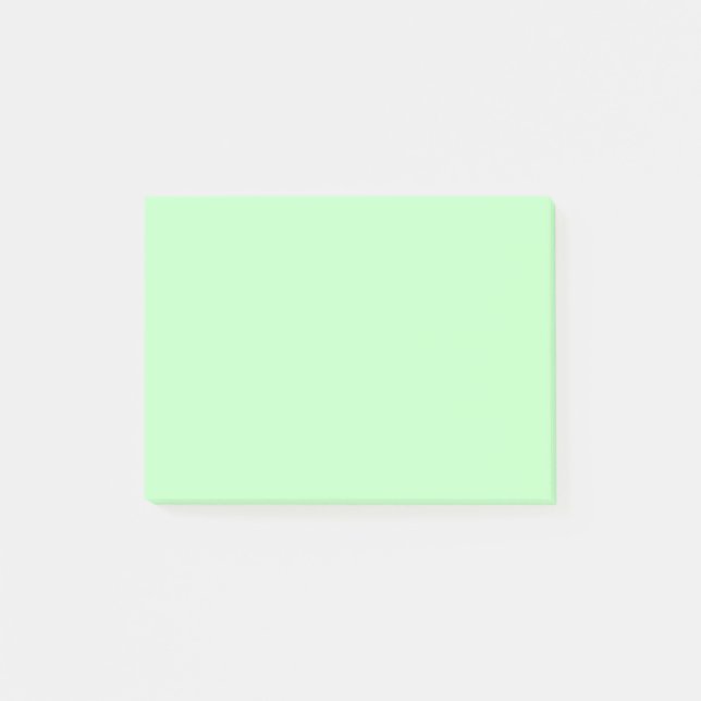 Eggshell Blue-Grönt Pastel Färg - bakgrund Post-it Block (Framsida)