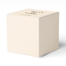 Eggshell Elegance Wedor Favor Box