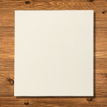 Eggshell Solid Färg Anteckningsblock<br><div class="desc">Eggshell Solid Färg</div>