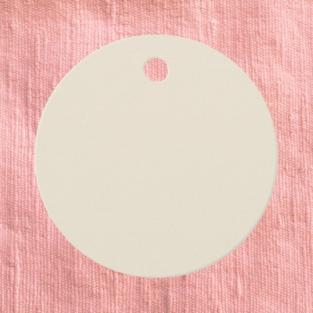 Eggshell Solid Färg Gåvor Etiketter (Skapare uppladdad)