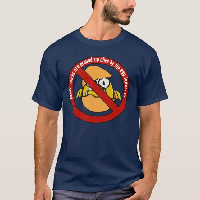 Eggsploited mörkT-tröja T-shirt (Framsida)