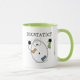 Eggstatiska ägg mugg