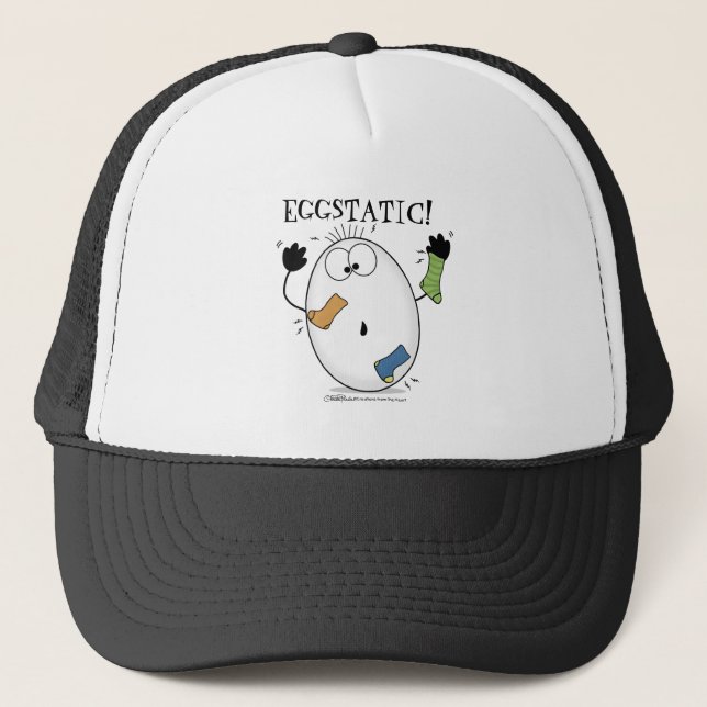 Eggstatiska ägg truckerkeps (Framsida)