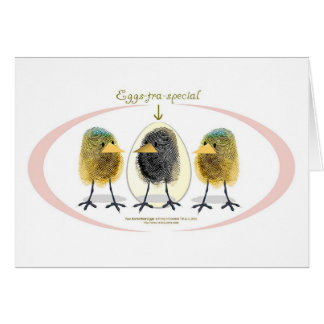 Eggstra-sakkunniga det är vad du är! hälsningskort