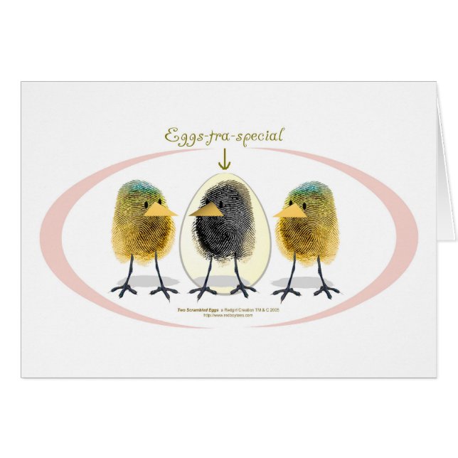 Eggstra-sakkunniga det är vad du är! hälsningskort (Framsidan Horizontal)