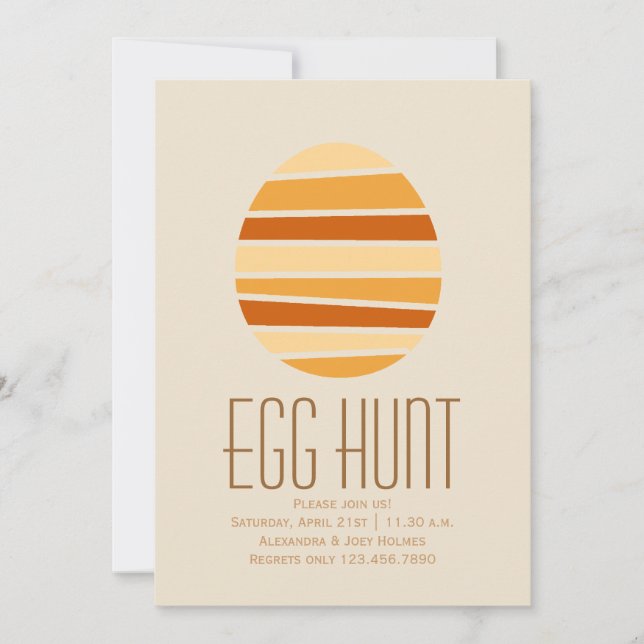 Eggstravaganza Inbjudningar (Framsida)