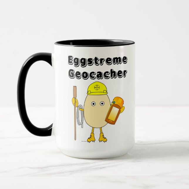 Eggstreme Geocaching Mugg (Vänster)