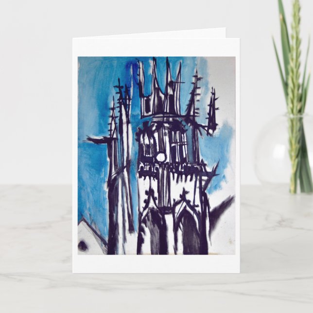 Eglise de la Madelaine Kort (Framsida)