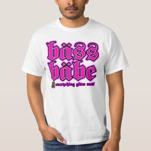 EGM Bass Babe T-Shirt (Framsida)