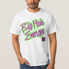 EGM Big Hair Energy T-Shirt (vit)