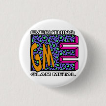 EGM Blue Leopard Logotyp Small Button