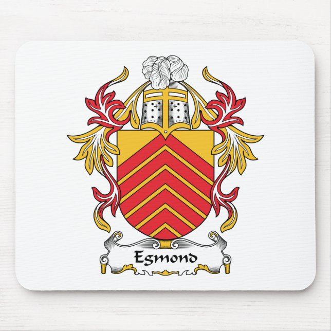 Egmond familjvapensköld musmatta (Framsidan)