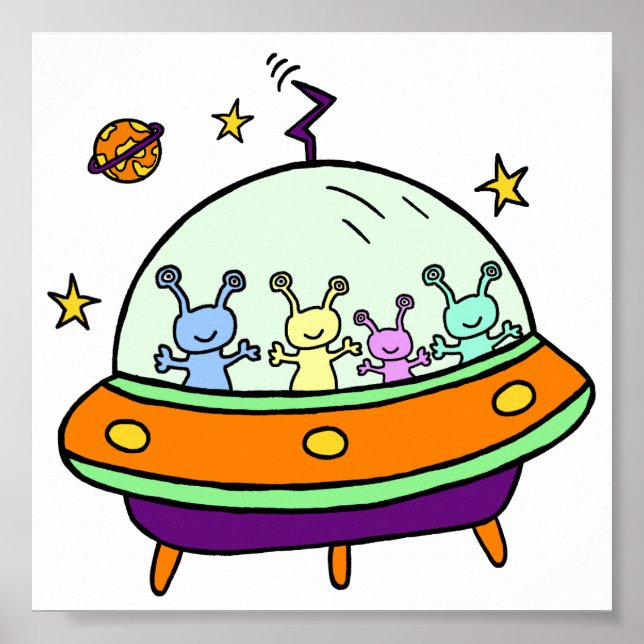 Egna Utomjordingar Poster (Framsidan)