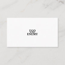 Ego är fienden Minimalistisk skrivmaskin Företag