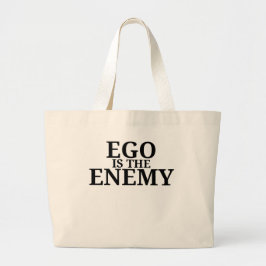 Ego är fienden Minimalistisk skrivmaskin Jumbo Tygkasse