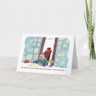 Ego Wall chef födelsedagskort Kort