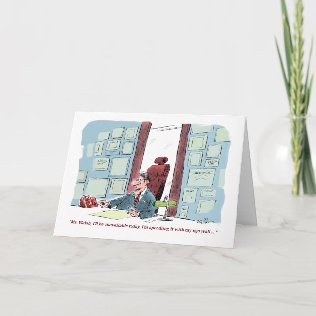 Ego Wall chef födelsedagskort Kort (Framsida)