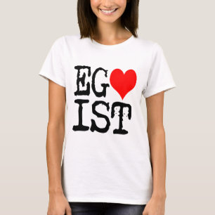 Egoist Red Heart T Shirt