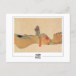Egon Schiele #1-2 - vykort för finkonst