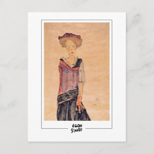 Egon Schiele #20-2 - Finkonst Vykort