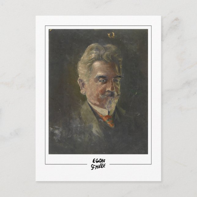 Egon Schiele #254-2 - Konst Vykort (Framsida)