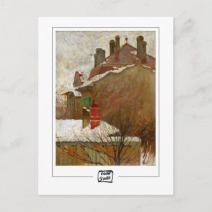 Egon Schiele #308-2 - vykort för konst