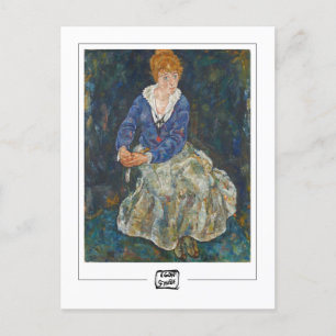 Egon Schiele #4 - vykort för konst