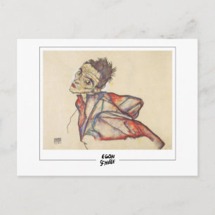 Egon Schiele #507 - Fin konst Vykort