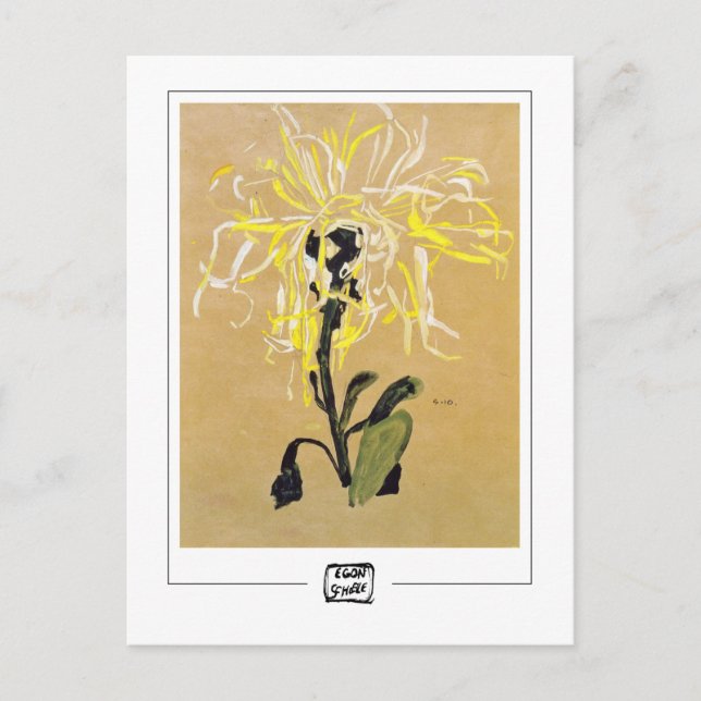 Egon Schiele #7-2 - vykort för finkonst (Framsida)