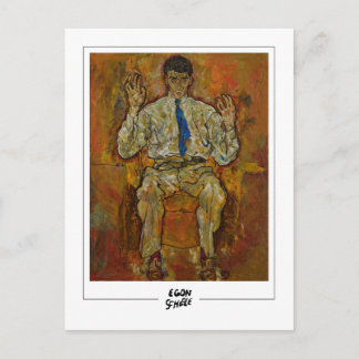 Egon Schiele #8-2 - Finkonst Vykort