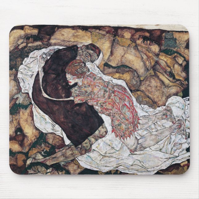 Egon Schiele , “ Death and the Maiden ” Musmatta (Framsidan)