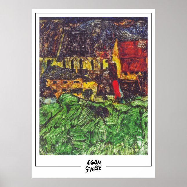 Egon Schiele Fine Art #5 Poster (Framsidan)