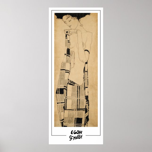 Egon Schiele finkonst #175 Poster (Framsidan)