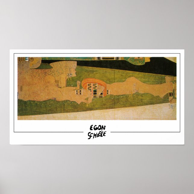 Egon Schiele finkonst #233 Poster (Framsidan)