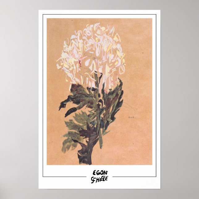 Egon Schiele finkonst #261 Poster (Framsidan)