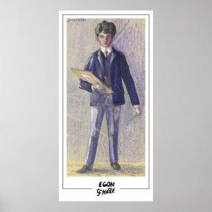 Egon Schiele Finkonst #644 Poster