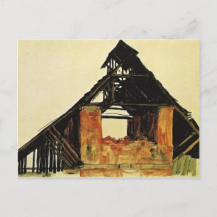 Egon Schiele- Old Brick House i Kärnten Vykort