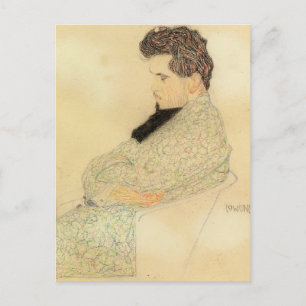 Egon Schiele- Porträtt i Arthur Lowenstein Vykort